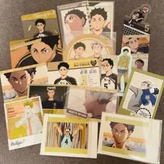 ハイキュー　赤葦京治　木兎光太郎　カード　ステッカー　しおり　シール　グッズ