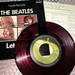 The Beatles Let It Be 赤色レコード