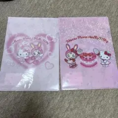 メゾピアノ ハローキティ スイートボックス クリアファイル