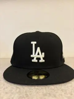 Los Angeles Dodgers 59FIFTY ブラックキャップ