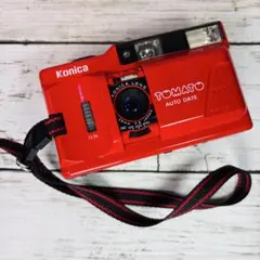 【完動品】Konica TOMATO フィルムカメラ 動作確認済 チャンプカメラ トピック [Konica TOMATO From：チャンプカメラ
