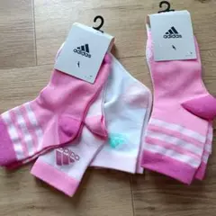 新品 アディダス adidas キッズ ジュニアグラフィックソックス 6足 靴下