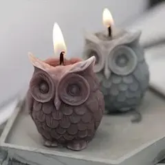 フクロウのシリコンモールド