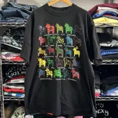 USA古着 動物 アニマル Tシャツ