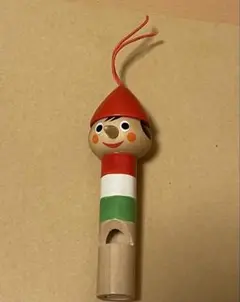 【レア】ピノキオキーホルダー　笛