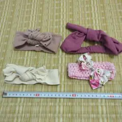 ベビー用ヘアバンド4本組　女の子GIRLS韓国子供服