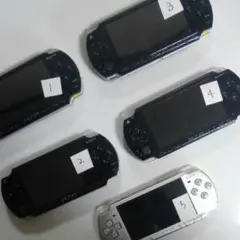 技術力ある方必見 PSP-1000×4台PSP-2000×1台ジャンクまとめ売り