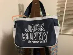 ジャックバニー Jack Bunny!! カートバッグ(ネイビー/グレー)
