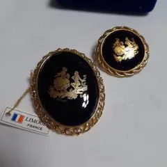 リモージュ ブローチ まとめて