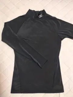ブラック ハイネックインナーシャツ L
