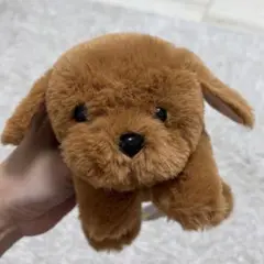 ゴールデンレトリバー　もみじのこども　ぬいぐるみ　ブラウン　新品