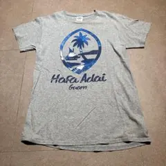 Guam グアム　半袖　tシャツ　グレー　delta usa S