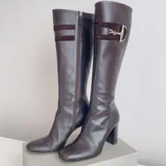 GUCCI グッチ ロングブーツ 38サイズ【24センチ】