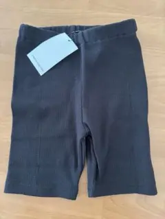 ローリーズファーム リブサイクルパンツ黒