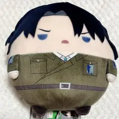 ★ 進撃の巨人 タグ付き ふわコロりん M リヴァイ