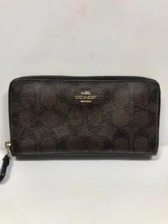 COACH コーチ 長財布 ブラウン