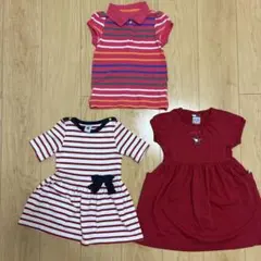 プチバトー Tommy Hilfiger ワンピース ポロシャツ 95 100