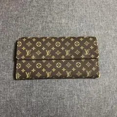 お値下げしました!!ルイヴィトン モノグラム 長財布 ミニラン