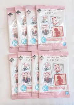 一番くじ しぐれうい K賞 ステッカー 4枚セット ×8セット まとめ売り