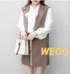 [WEGO] テーラード ベスト ジレ