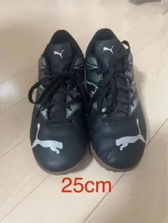 PUMA プーマ　サッカーシューズ　フットサル　室内用　25cm