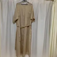 ロペ　シアーシャツワンピース