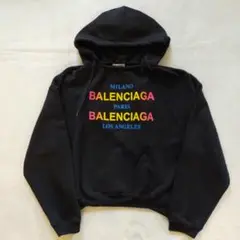 美品 バレンシアガ パーカー グラデーション オーバーサイズ