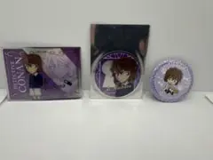 コナン　缶バッジ　デフォルメいぬ　灰原哀　ぷっクリカ　セット