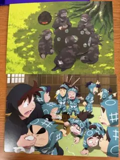 劇場版忍たま乱太郎　ドクタケ忍者隊最強の軍師　4週目入場者特典　2枚セット
