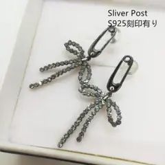 bj4428新入荷デザインピアスS925刻印有