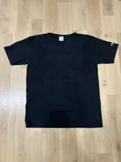 Champion T1011 黒 M Tシャツ