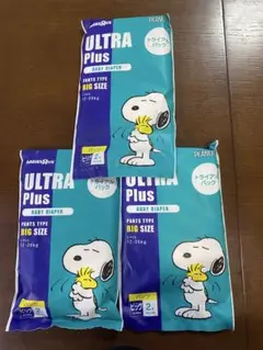 ULTRA Plus ビッグサイズ 12〜20ｋｇおむつ　パンツ　2枚組3セット
