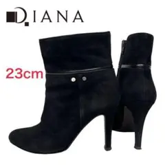 大人気♪■DIANA ダイアナ スエード サイドジップブーツ