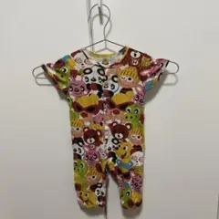 カラフルキャラクター柄ロンパース
