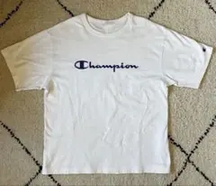 Champion （ チャンピオン ）刺繍ロゴTシャツ Lサイズ