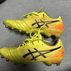 ASICS イエロー スパイクシューズ