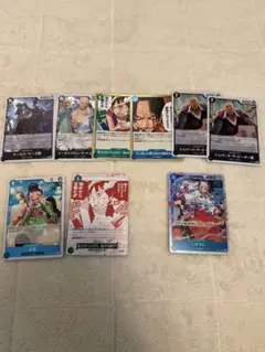 ワンピース トレーディングカード　受け継がれる意志 9枚セット