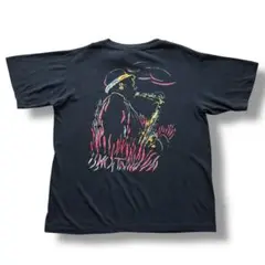 ［バックプリント］90s Jazz“ジャズ“ミュージック Tシャツ