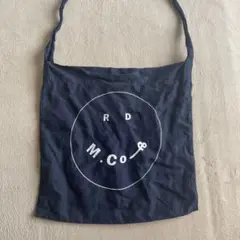 R&D.M.Co／オールドマンズテイラー ロゴショルダーバッグ