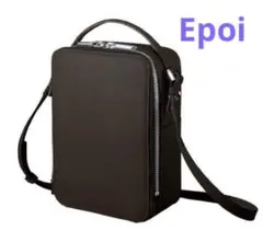 Epoi エポイ Shiki シキ スクエアショルダーバッグ ブラック