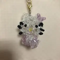 ビーズ製キャラクター ストラップ