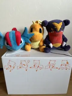 ポケモンドールズ ぬいぐるみ ガブリアス ボーマンダ　カイリュー