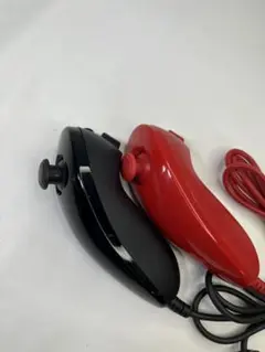 wii ヌンチャク　2個セット　赤黒