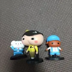 おしりたんてい フィギアスタンド ３体
