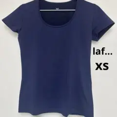 格安laf... ネイビー Tシャツ【xs】美品