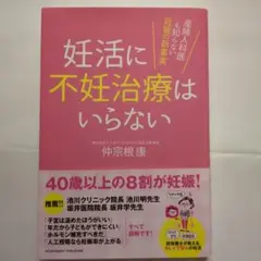 妊活に不妊治療はいらない