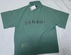 刺繍シャツ グリーン genzai