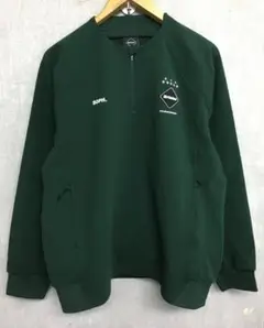 FCRB 25ss タグ付き美品 ハーフジップ トップ プルオーバー