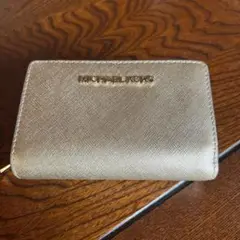 MICHAEL KORS ゴールド 三つ折り財布マイケルコース定期小銭入れ