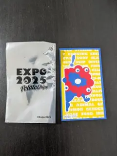 未使用☆大阪万博2025　ミャクミャク　ポテトチップス　カード
